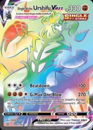 Carta Single Strike Urshifu VMAX