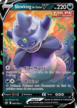 Carta Slowking de Galar VGalarian Slowking V