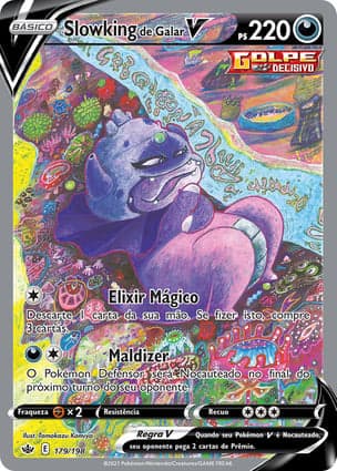 Carta Slowking de Galar VGalarian Slowking V