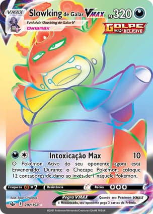Carta Slowking de Galar VMAXGalarian Slowking VMAX
