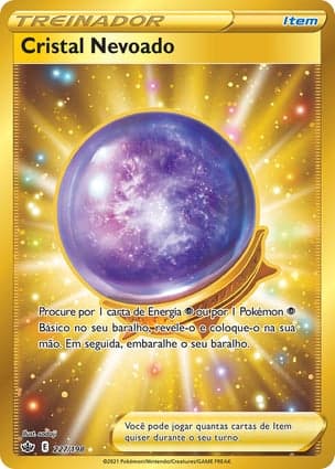 Carta Cristal Nevoado