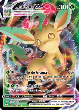 Carta Leafeon VMAX