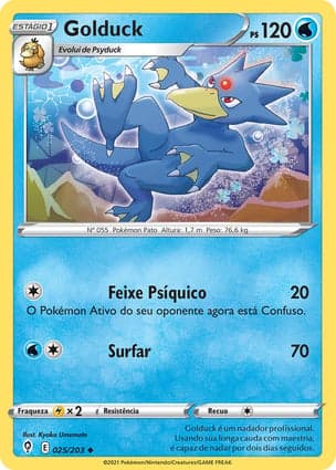 Carta Golduck