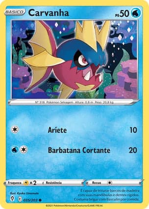 Carta Carvanha
