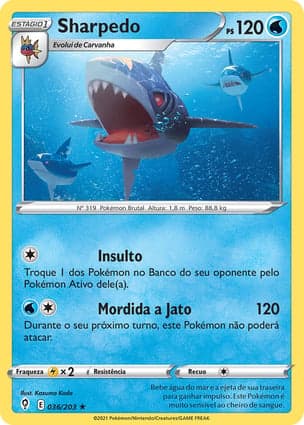 Carta Sharpedo