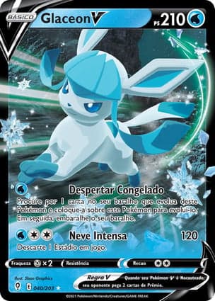Carta Glaceon V