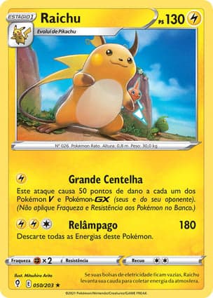 Carta Raichu