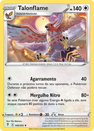 Carta Talonflame