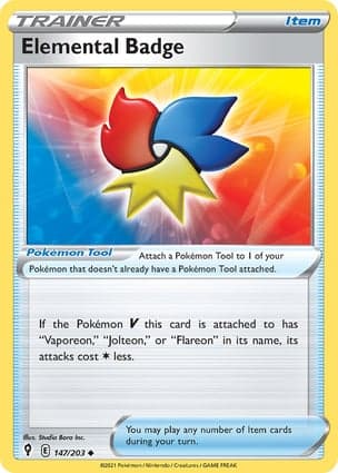 Carta Insígnia Elemental