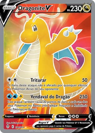Carta Dragonite V