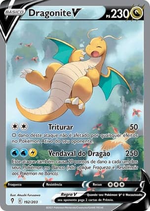 Carta Dragonite V