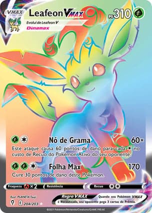 Carta Leafeon VMAX