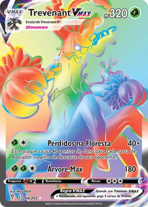 Carta Trevenant VMAX