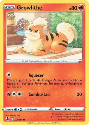 Carta Growlithe