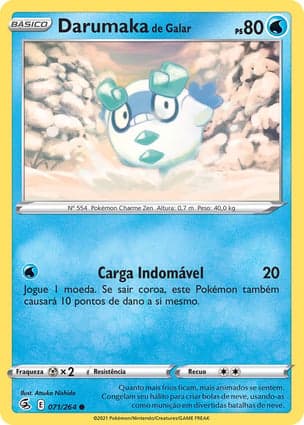 Carta Darumaka de Galar
