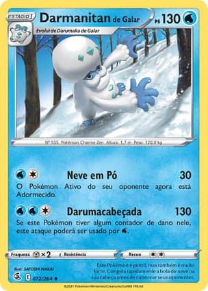 Carta Darmanitan de Galar