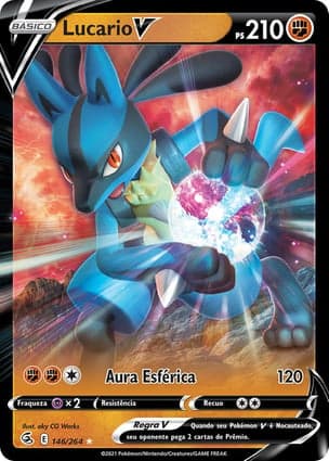 Carta Lucario V