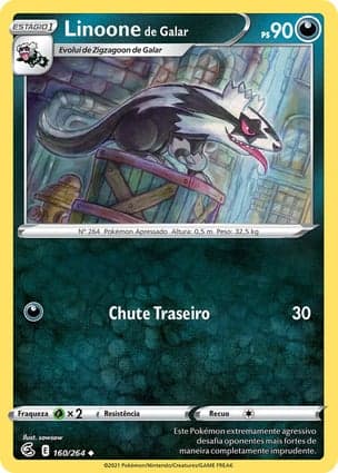 Carta Linoone de Galar