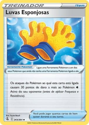 Carta Luvas Esponjosas