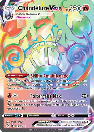 Carta Chandelure VMAX