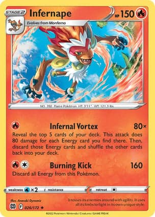 Carta Infernape