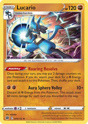 Carta Lucario