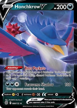 Carta Honchkrow V