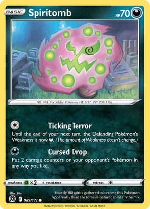 Carta Spiritomb