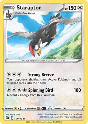 Carta Staraptor
