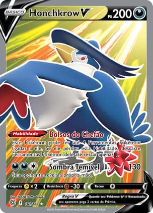 Carta Honchkrow VHonchkrow V (Full Art)