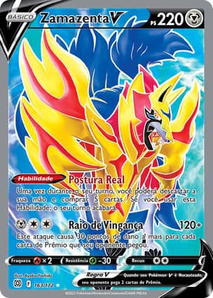 Carta Zamazenta VZamazenta V (Full Art)