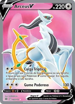 Carta Arceus VArceus V (Full Art)
