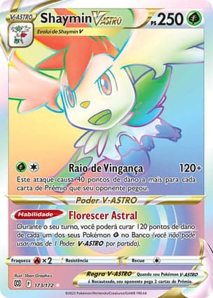 Carta Shaymin V-ASTRO Shaymin VSTAR (Secret)
