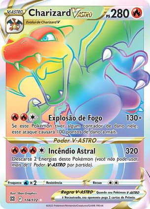 Carta Charizard V-ASTROCharizard VSTAR (Secret)