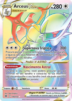 Carta Arceus V-ASTROArceus VSTAR (Secret) (176)