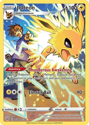 Carta Jolteon