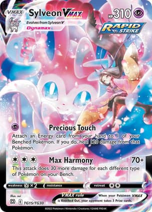 Carta Sylveon VMAX