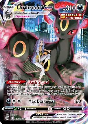 Carta Umbreon VMAX