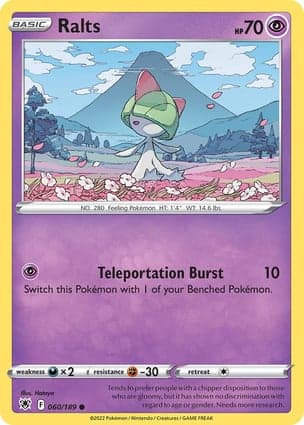 Carta Ralts