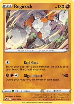 Carta Regirock