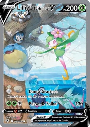Carta Lilligant de Hisui VHisuian Lilligant V