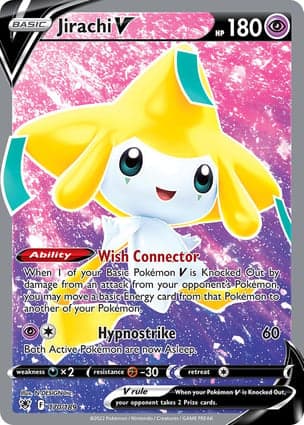 Carta Jirachi VJirachi V (Full Art)