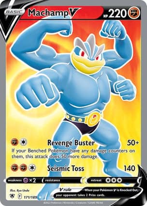 Carta Machamp VMachamp V (Full Art)