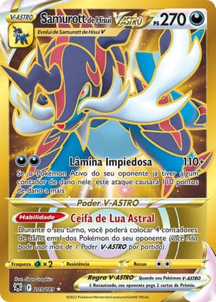 Carta Samurott de Hisui V-ASTROHisuian Samurott VSTAR (Secret)