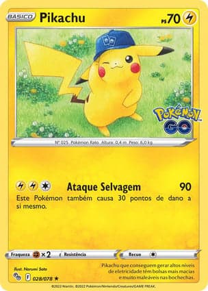 Carta Pikachu