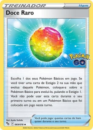 Carta Doce Raro