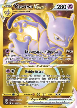 Carta Mewtwo V-ASTROMewtwo VSTAR