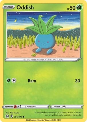 Carta Oddish