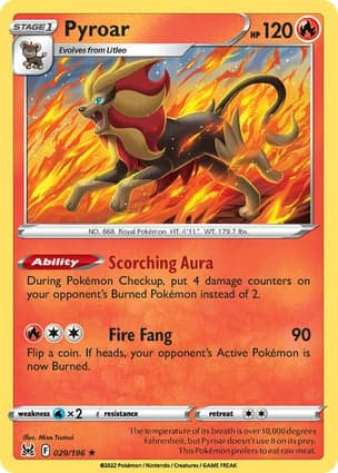 Carta Pyroar