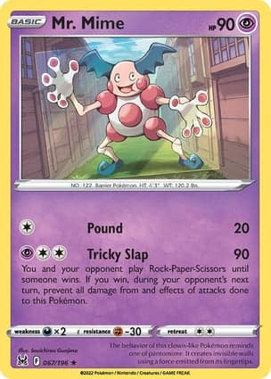 Carta Mr. Mime